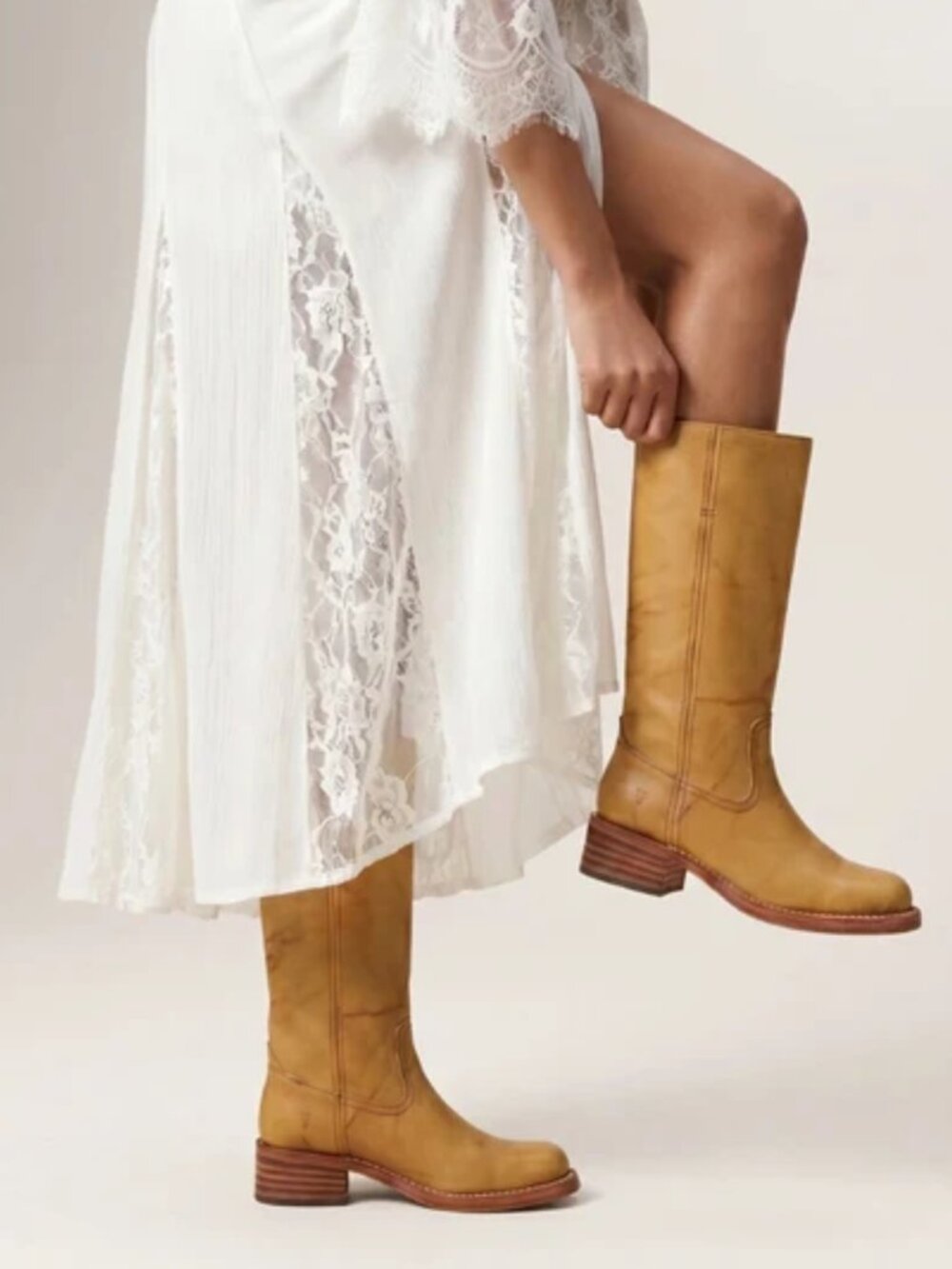 Frye Campus 14L Boot Banana